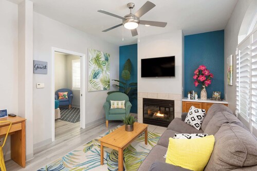 Seaside Flamingo Retreat