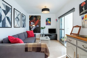 Apartment, City View | Living area - Sunstay Justin Flat I Torremolinos (Torremolinos)