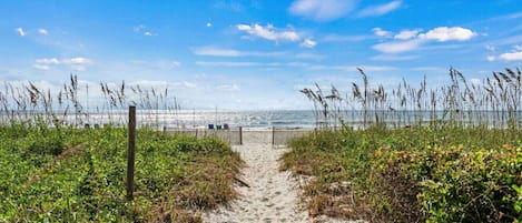 Beach nearby