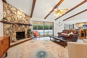 House, Multiple Beds, Pool Access, Garden View (St Christopher's Retreat) | Living area - St Christopher's Retreat (Vero Beach)