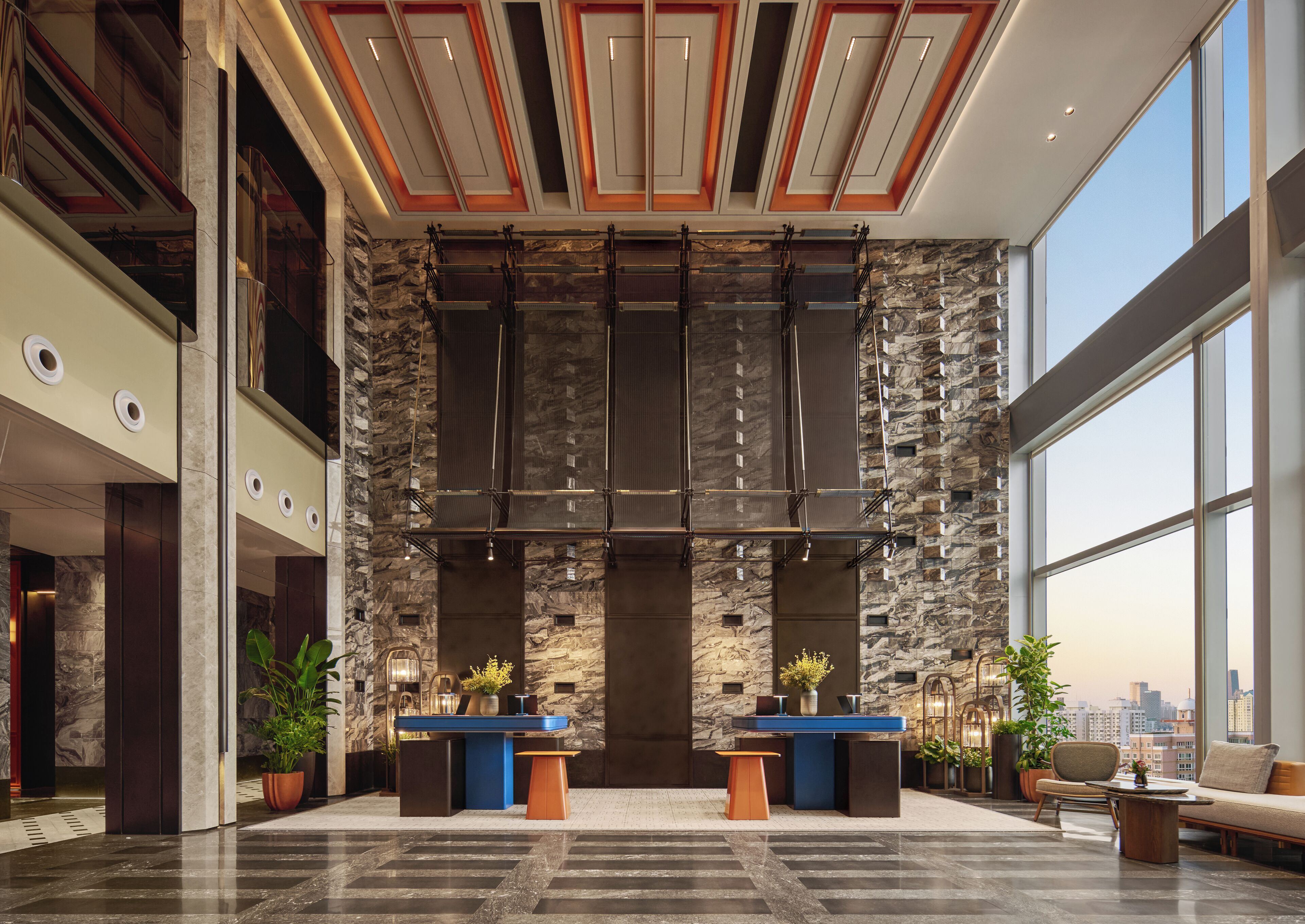 入住/退房自助服務台