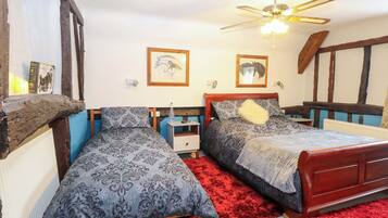 3 bedrooms, individually decorated, individually furnished, free WiFi