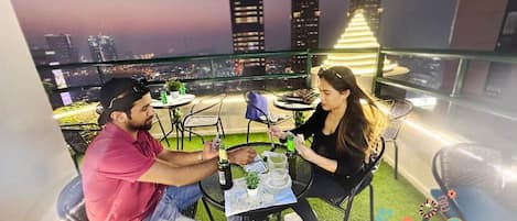 Restauration en plein air