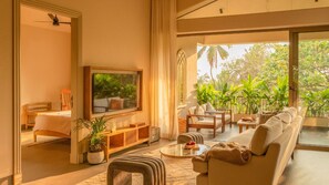 四人房, 泳池景觀 | 起居區