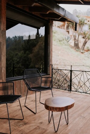 Superior Double Room, Mountain View | Terrace/patio - Campanario Hotel Spa (San Mateo Río Hondo)