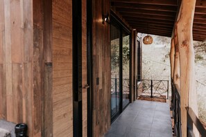 Luxury Double Room, Balcony, Mountain View | Exterior detail - Campanario Hotel Spa (San Mateo Río Hondo)