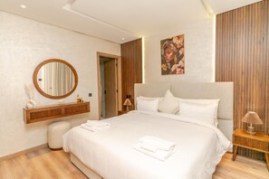 2 bedrooms, iron/ironing board, WiFi, bed sheets - Cozy 2-bedroom apartment in beautiful Marrakech with AC and gym (Marrakech)