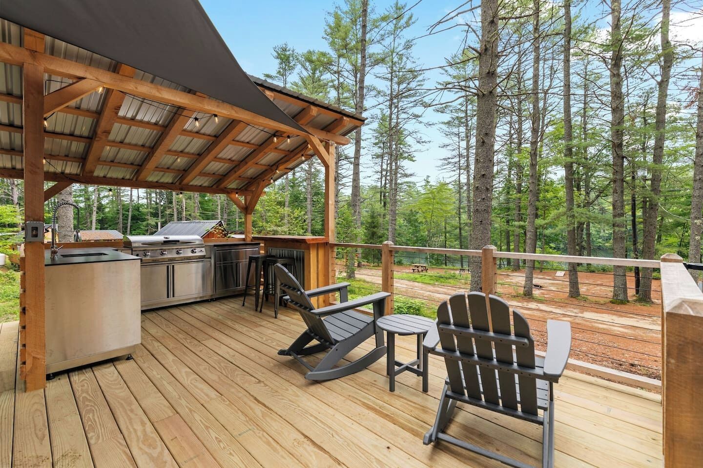 Enceinte de l’hébergement