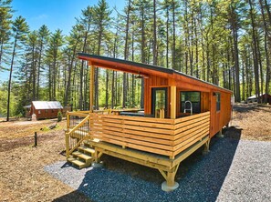 Exterior - Modern Forest Cabin w/ Private Hot Tub & Fire Pit (Oxford)