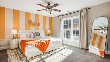 7 多间卧室、熨斗/熨衣板、上网接入、床单