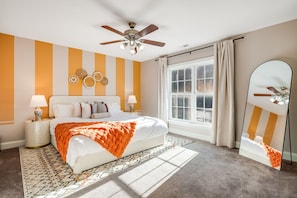 7 habitaciones, tabla de planchar con plancha, internet y ropa de cama