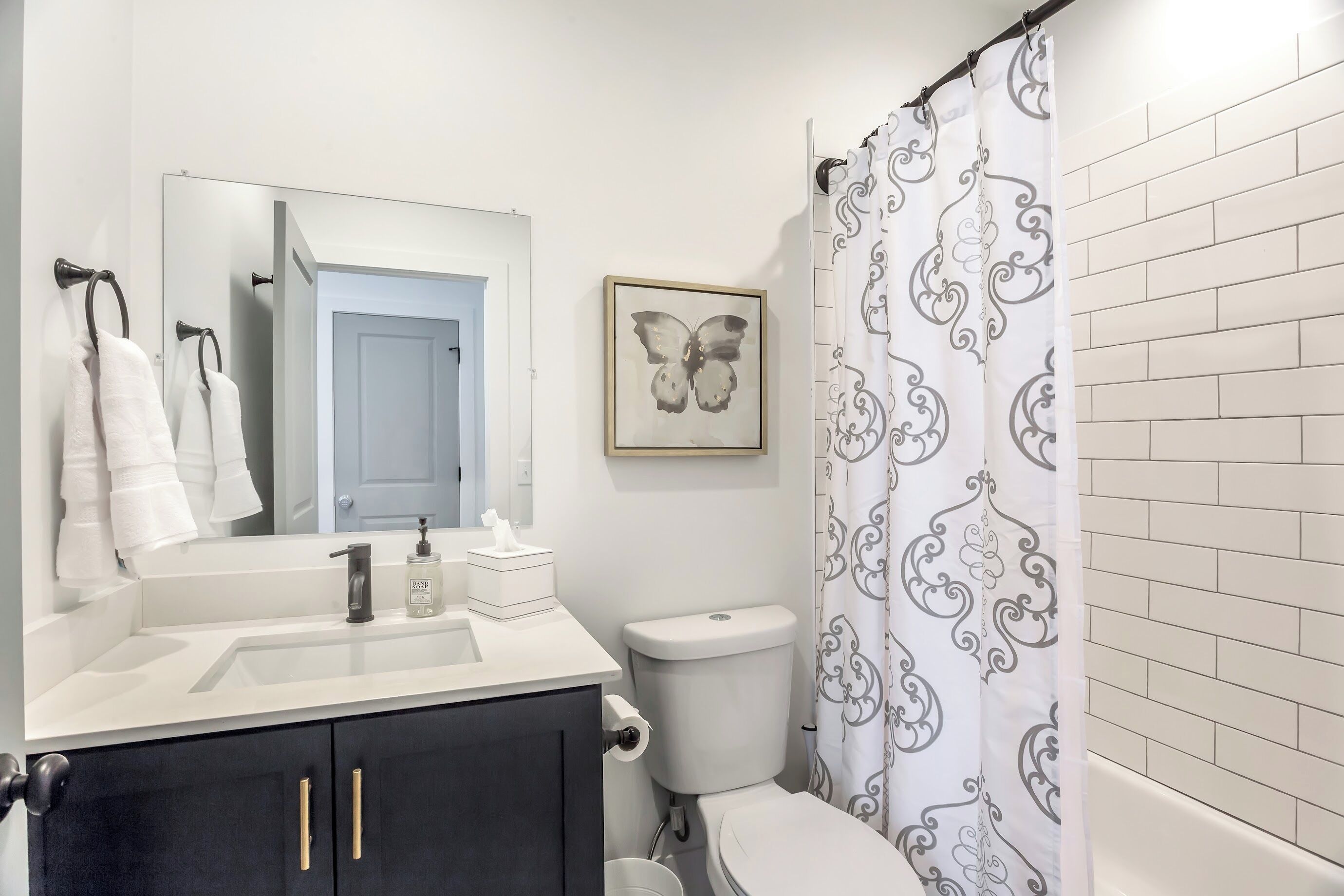 Toallas y papel de baño 