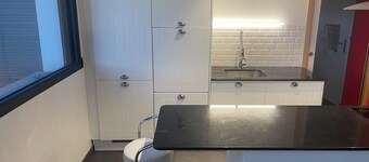 Modern house near the sea