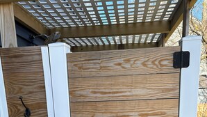 Exterior detail - New! By Park-Family Friendly-Fenced Yard-Fire Pit! Walk to Central Park & Beach! (Cape Charles)