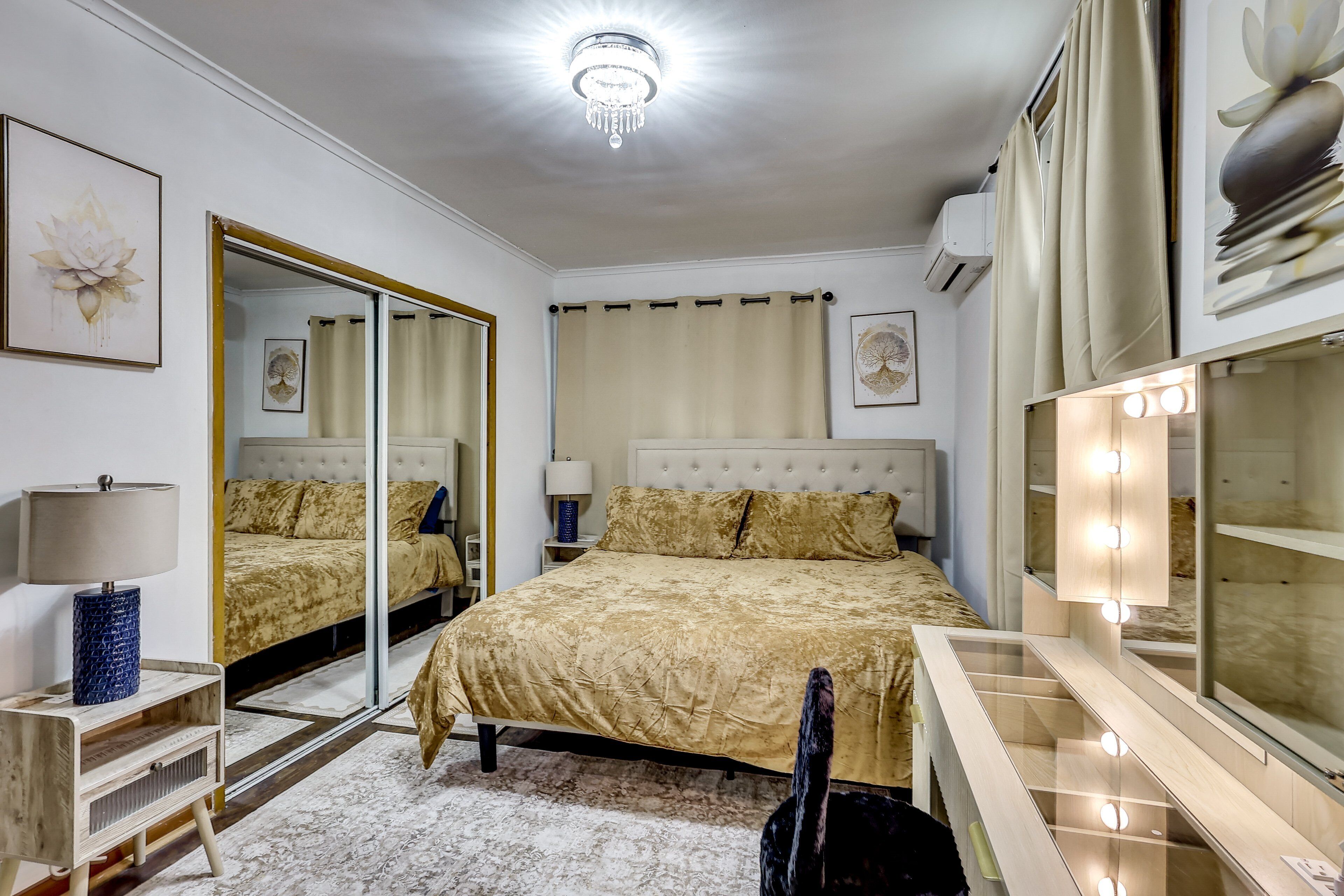 3 slaapkamers, een strijkplank/strijkijzer, wifi, beddengoed