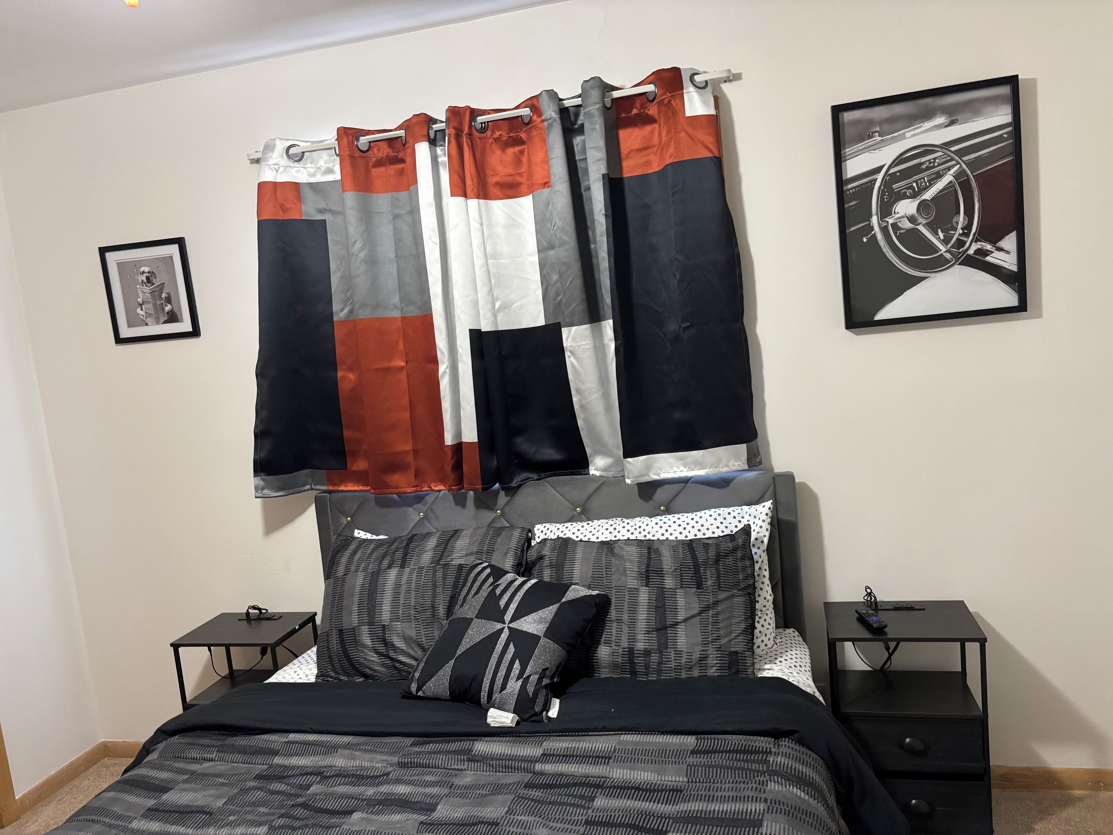 3 chambres, fer et planche à repasser, Wi-Fi gratuit, draps fournis