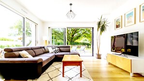 Living area - Villa, close to beaches (Pornic)