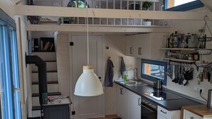Unclassified image, 3 of 15, button - Modern, cozy tiny house with covered terrace (Thaining)