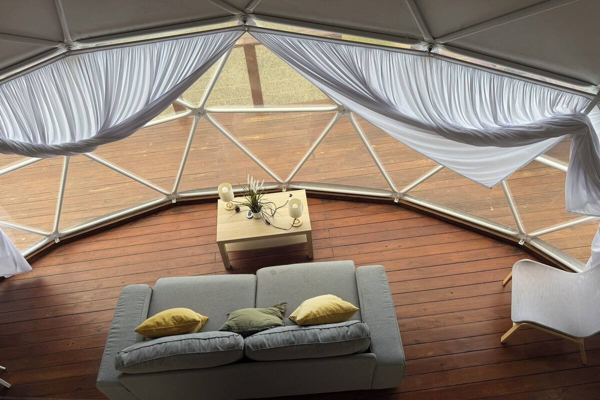 Family Triple Room, Mountain View | Living area