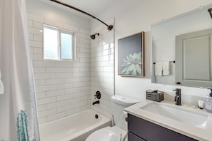 Towels, toilet paper