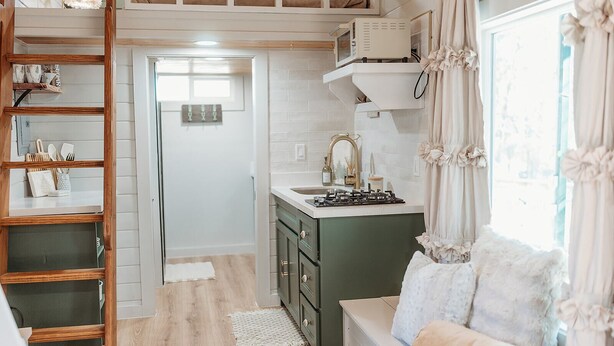 Interior - Tiny Blanco Retreat - River Tiny Home ~ Hill Country (Wimberley)