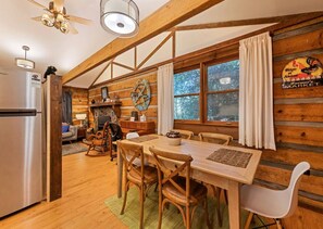 Dining - Laurel Landing-Log Cabin w/Hot Tub, Pet Friendly (Maggie Valley)