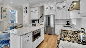 Private kitchen - Brand new, beach block, 3bedroom 2 bath duplex! (Ocean City)