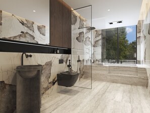 Gratis toiletartikelen, zeep, shampoo, toiletpapier