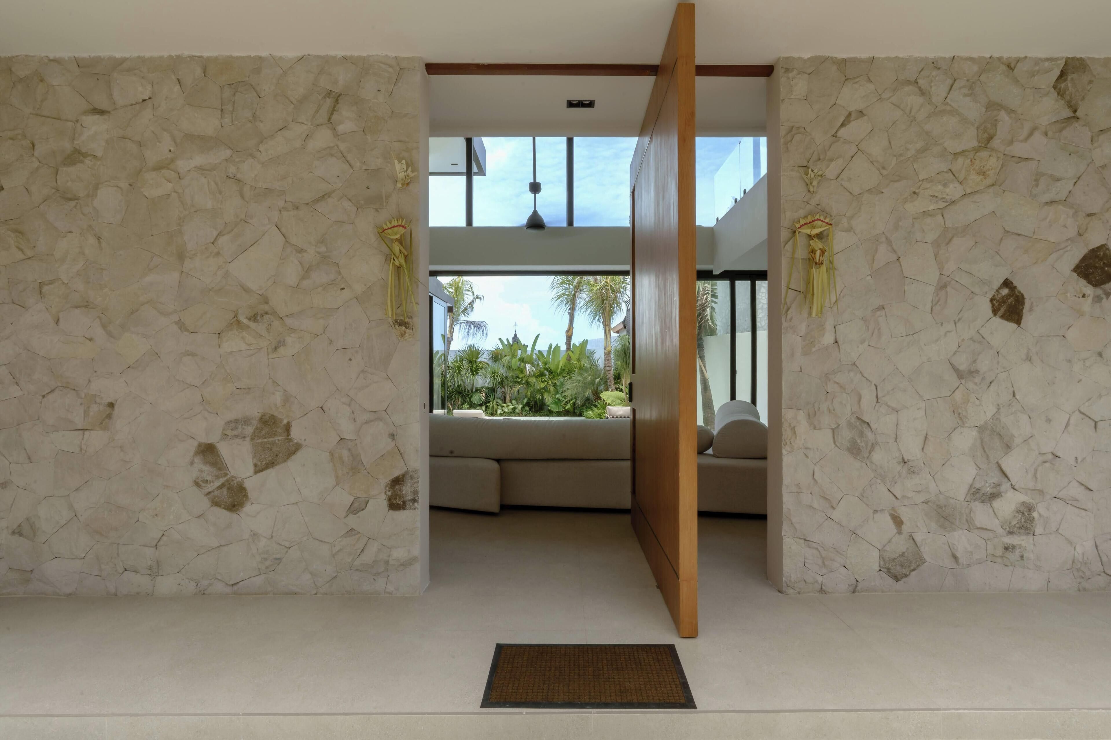 Overnatningsstedets facade