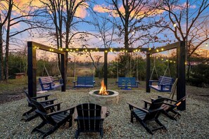Property grounds - Fat Bottom Squirrel · Heated Pool, Golf, Pond, Pets, Arcade, *Sleeps 24* (Broken Bow)