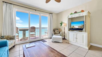 Apartment, 1Â Queen-Bett und Schlafsofa (Seychelles 602) | Wohnbereich