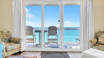 Apartment, 1Â Queen-Bett und Schlafsofa (Seychelles 602) | Wohnbereich