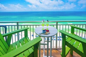 Condo, 1 King Bed with Sofa bed (Emerald Beach 1628) | Outdoor dining - Emerald Beach 1628 (Panama City Beach)