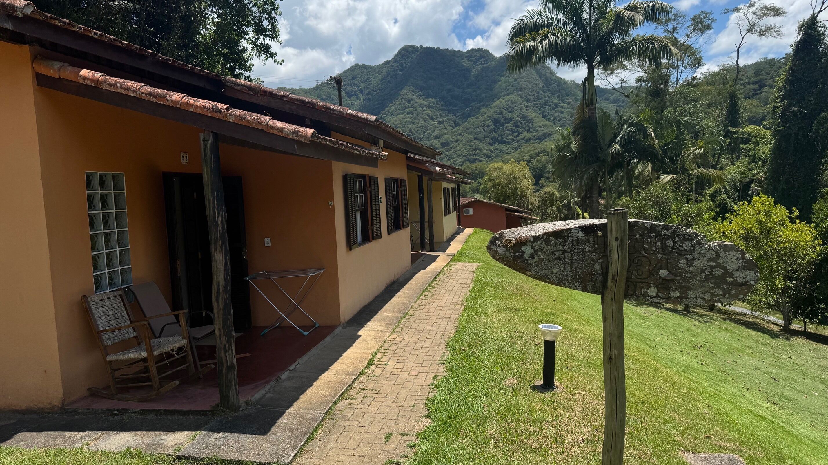 Uitzicht op de bergen