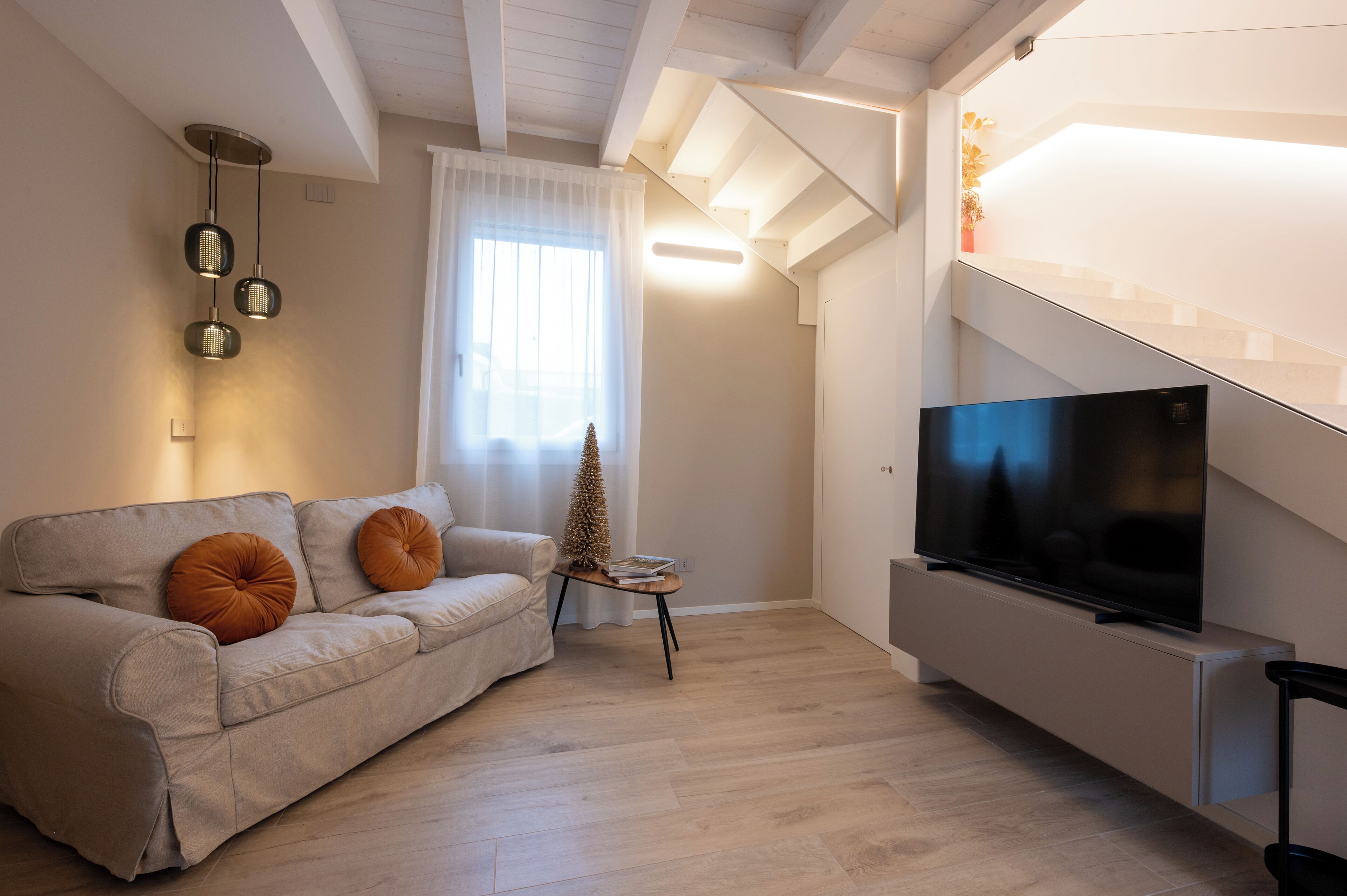 Flachbildfernseher, Fußbodenheizung