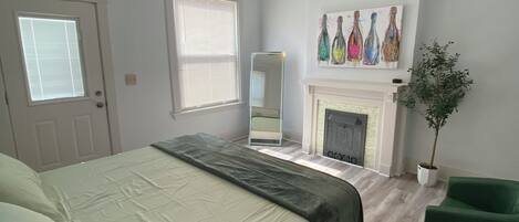 1 chambre, fer et planche à repasser, Wi-Fi gratuit, draps fournis