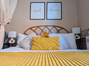 1 habitación, cuna de viaje, wifi gratis y ropa de cama 