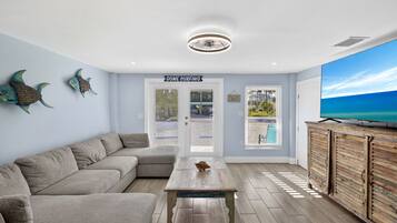 Smart TV, books, video library