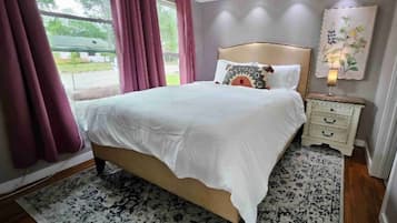 1 間睡房、熨斗/熨衫板、Wi-Fi、床單