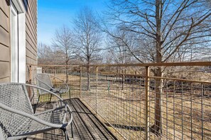 Terrace/patio - Trailside Retreat-ON Razorback Greenway-2 mi to DT (Fayetteville)