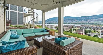 Private Hot Tub and Golf Cart at this 4 Bedroom Cottage on Osoyoos Lake