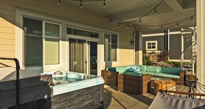 Private Hot Tub and Golf Cart at this 4 Bedroom Cottage on Osoyoos Lake