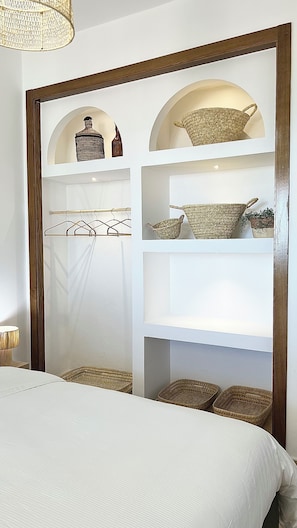 2 bedrooms, iron/ironing board, travel crib, WiFi