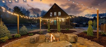 Luxe Mtn Ranch w/ Heated Pool & Tiki Bar + Views - Perfect Family Retreat!