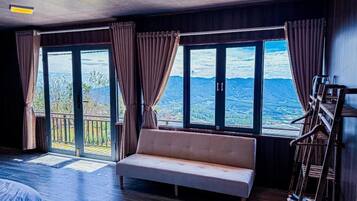 Vue sur les montagnes