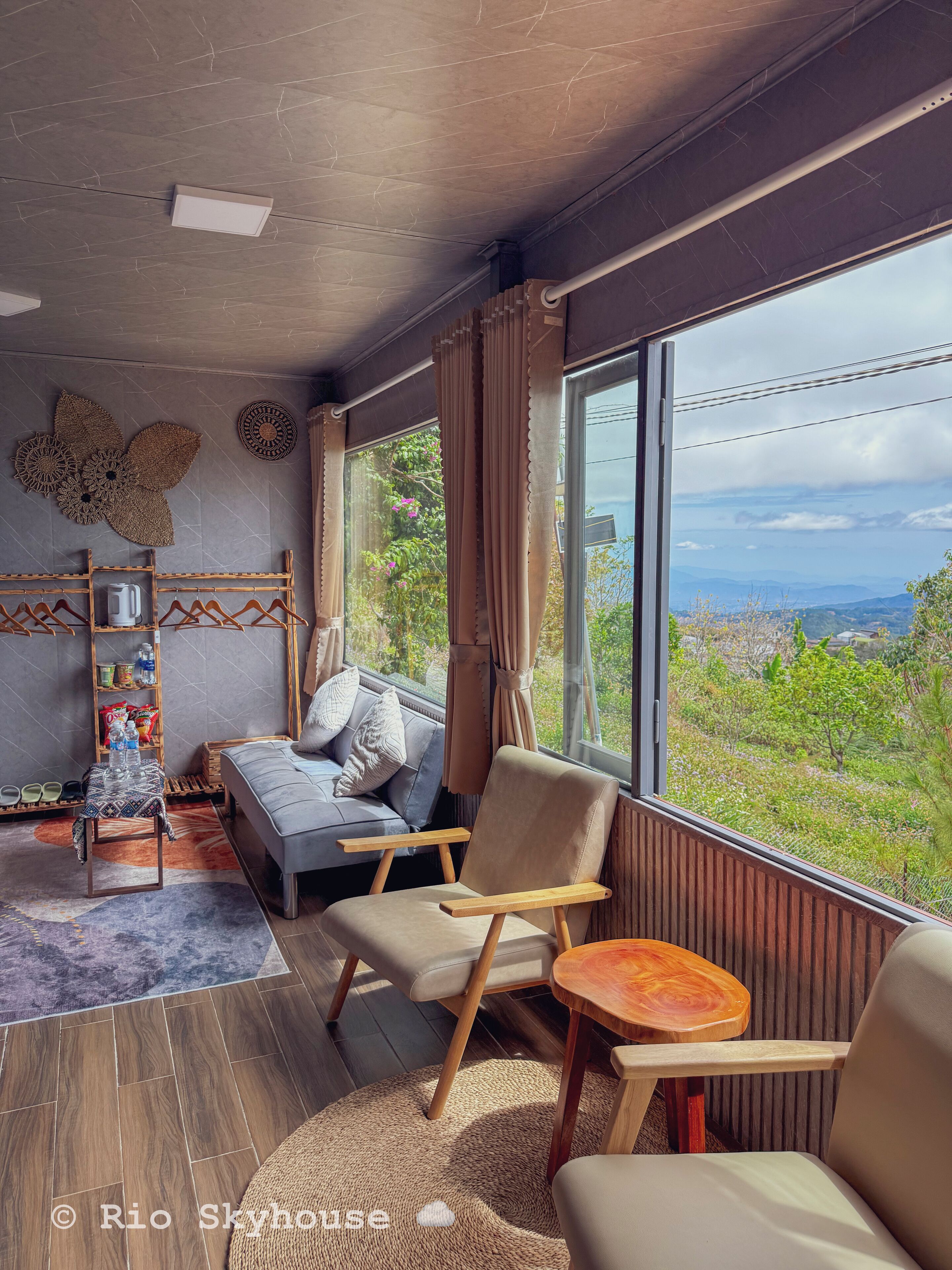 Deluxe Quadruple Room, Balcony, Valley View | Down duvets, memory-foam beds, free minibar items, blackout curtains