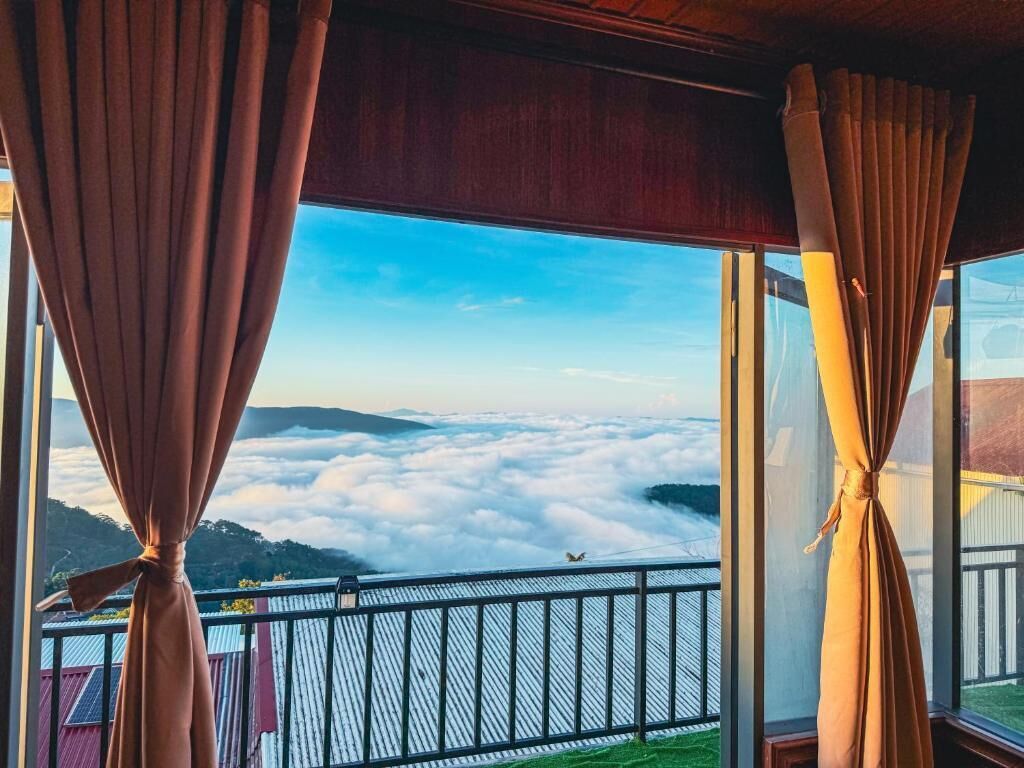 Vue sur les montagnes