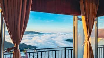 Vue sur les montagnes