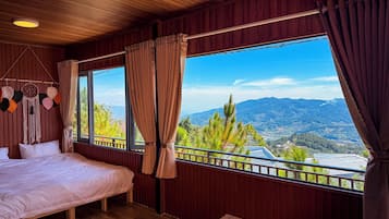 Deluxe Double Room, Balcony, Mountain View | Terrace/patio