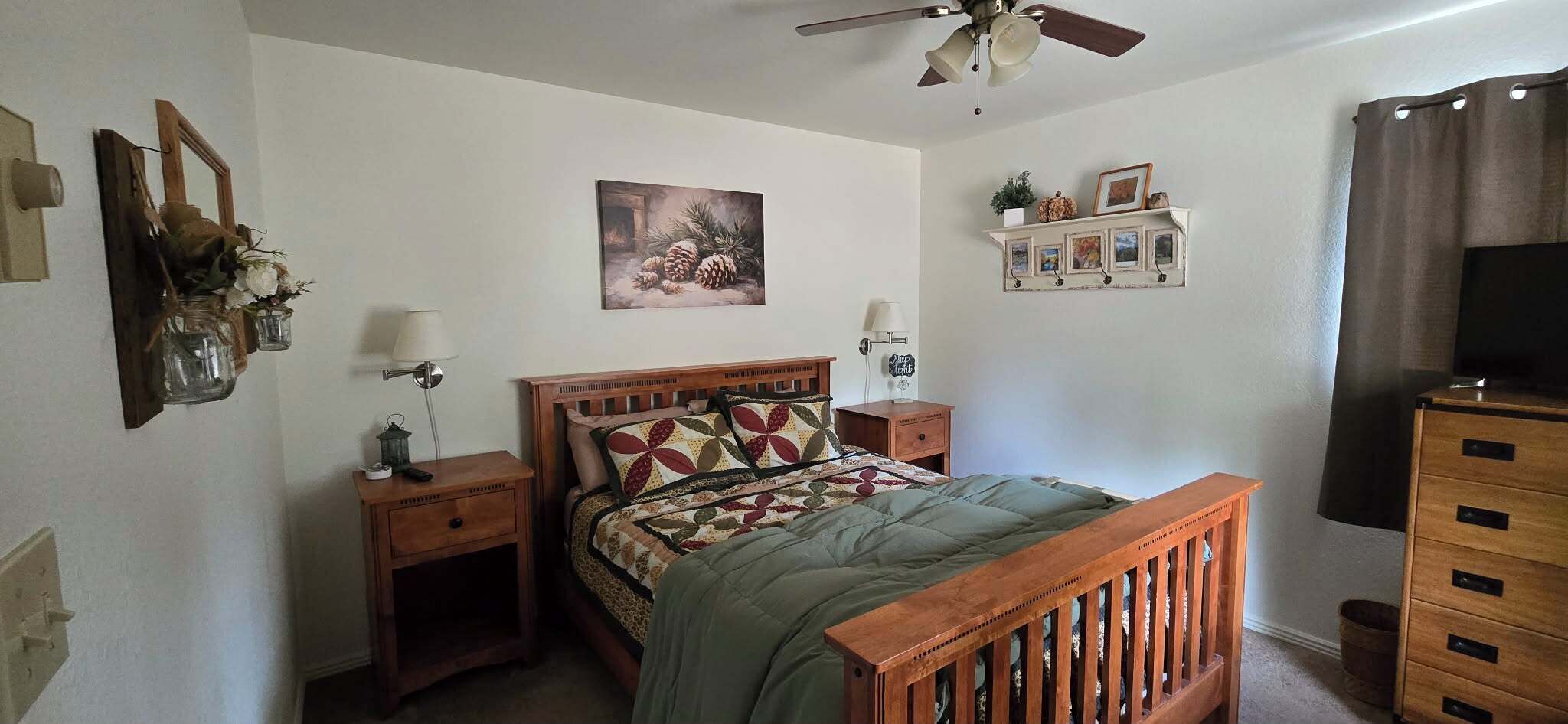 1 chambre, fer et planche à repasser, Wi-Fi, draps fournis